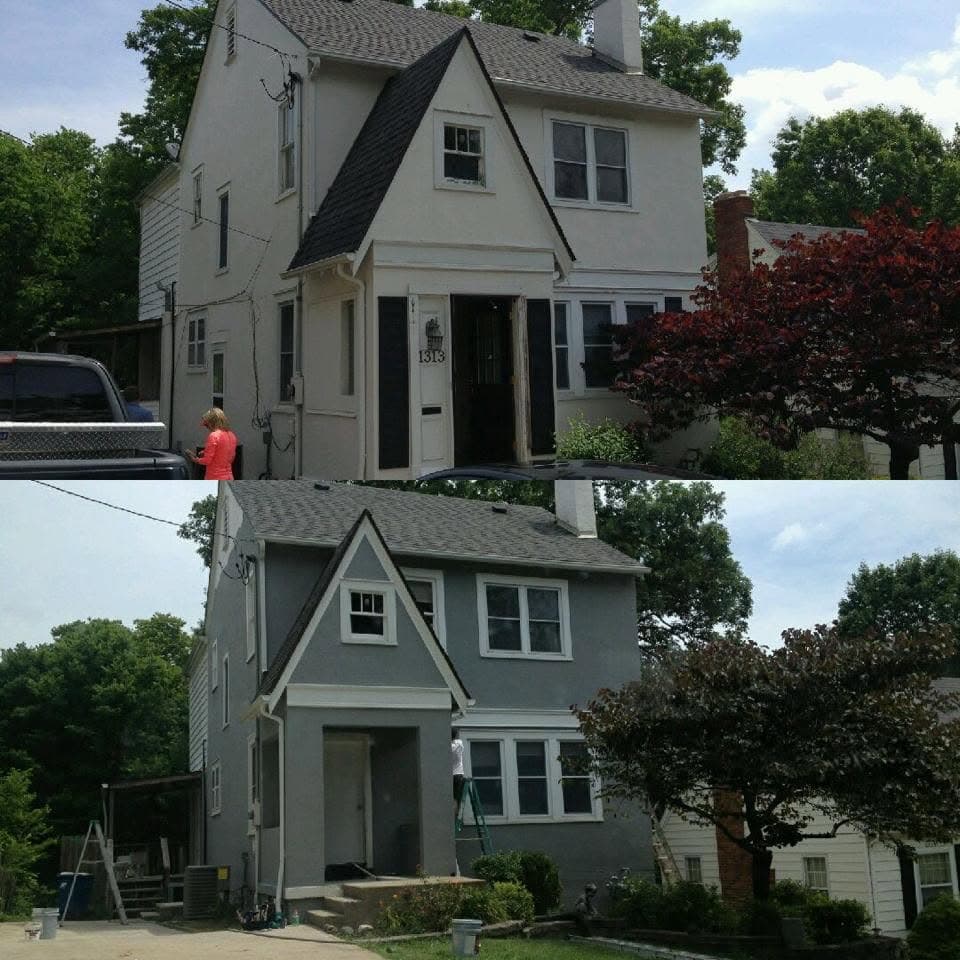 House Exterior — Residential Exterior painting project
